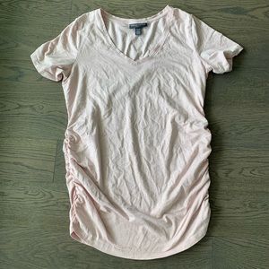 Maternity Tee light pink